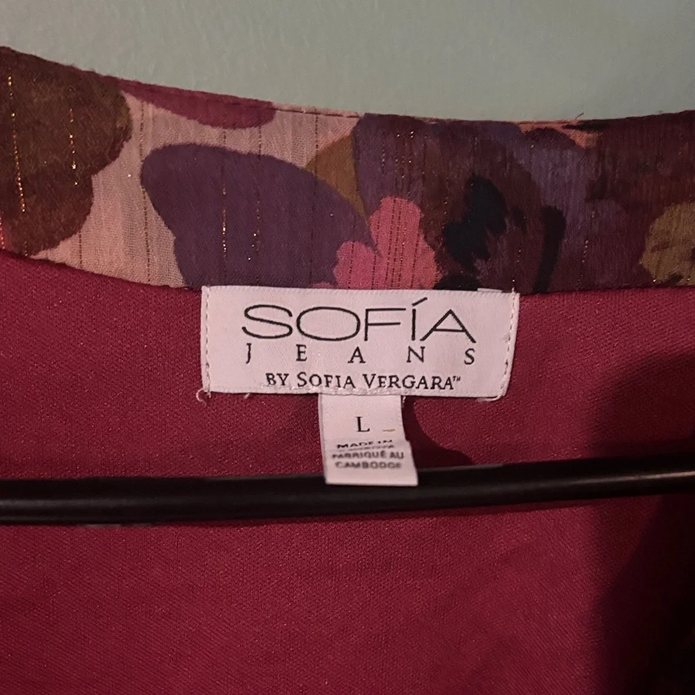 Sofia by Sofia Vergara Multicolor Long Sleeve Dress - Picture 2 of 5